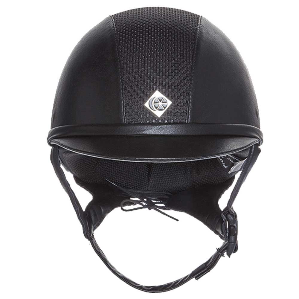 Charles Owen Ayr8+ Leather Look Riding Helmet - Adult sizes