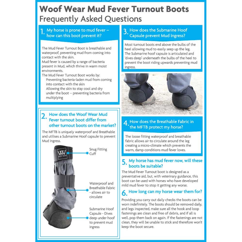 Woof Wear -  Mud Fever Boot - WB0064