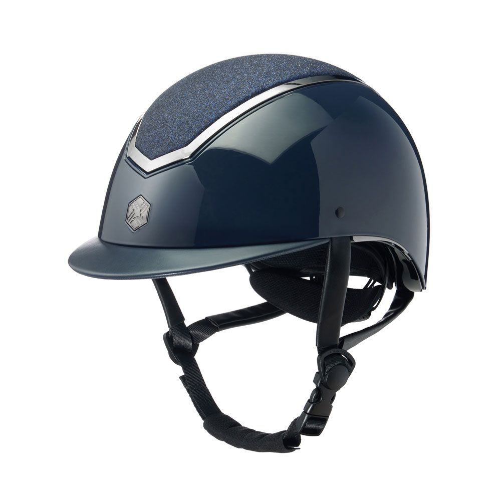 Charles Owen EQX Kylo Gloss Riding Helmet - Adult sizes