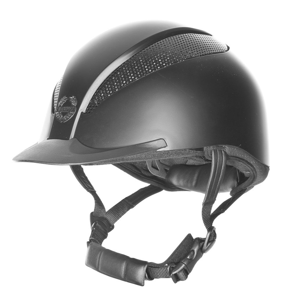 Champion Air-Tech Deluxe Peaked Riding Helmet - Adult sizes