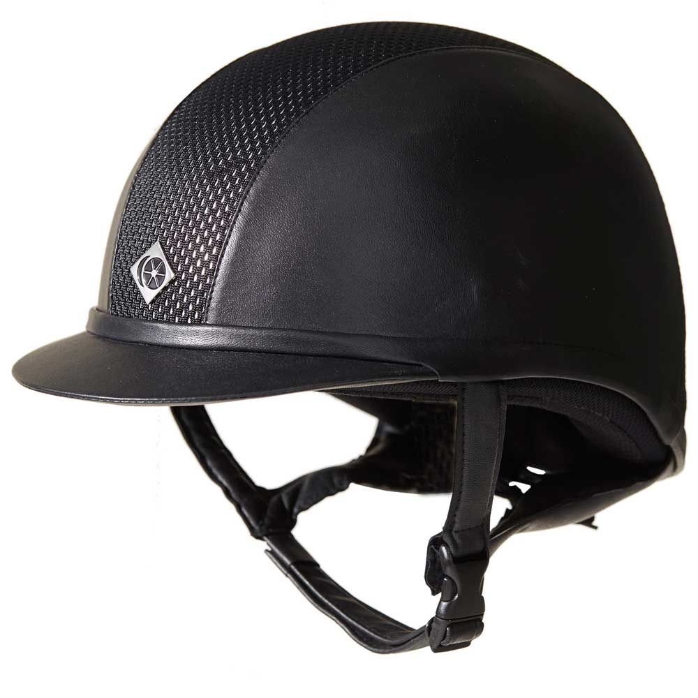 Charles Owen Ayr8+ Leather Look Riding Helmet - Adult sizes