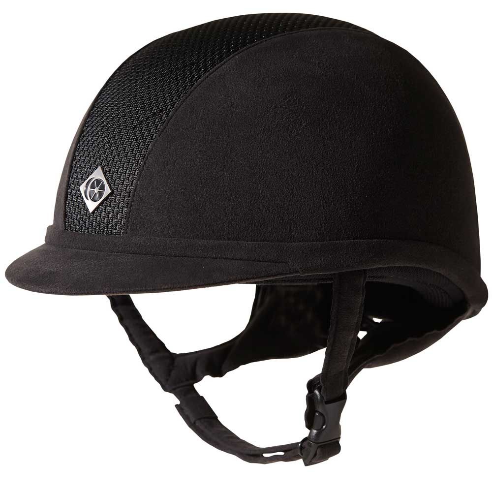 Charles Owen Ayr8+ Suede Riding Helmet - Adult sizes