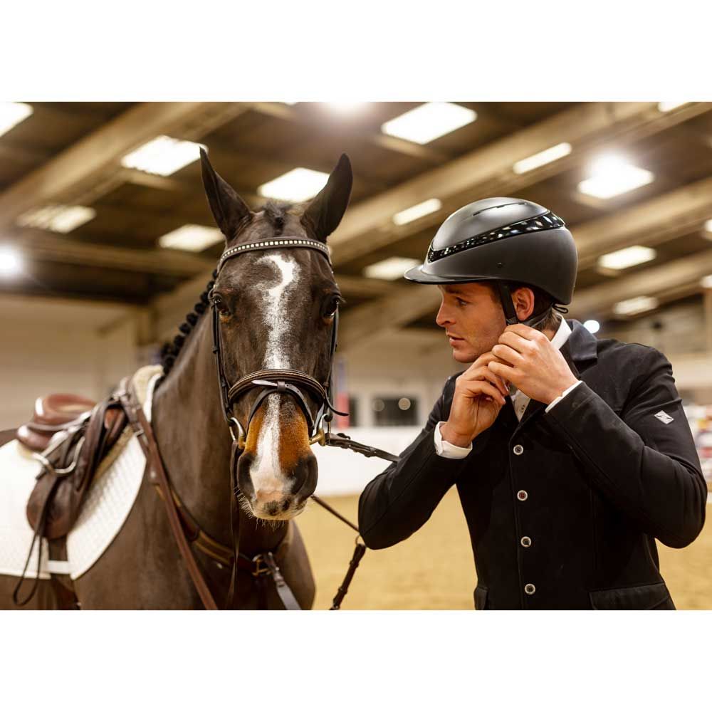 Charles Owen Luna Riding Helmet - Childrens sizes