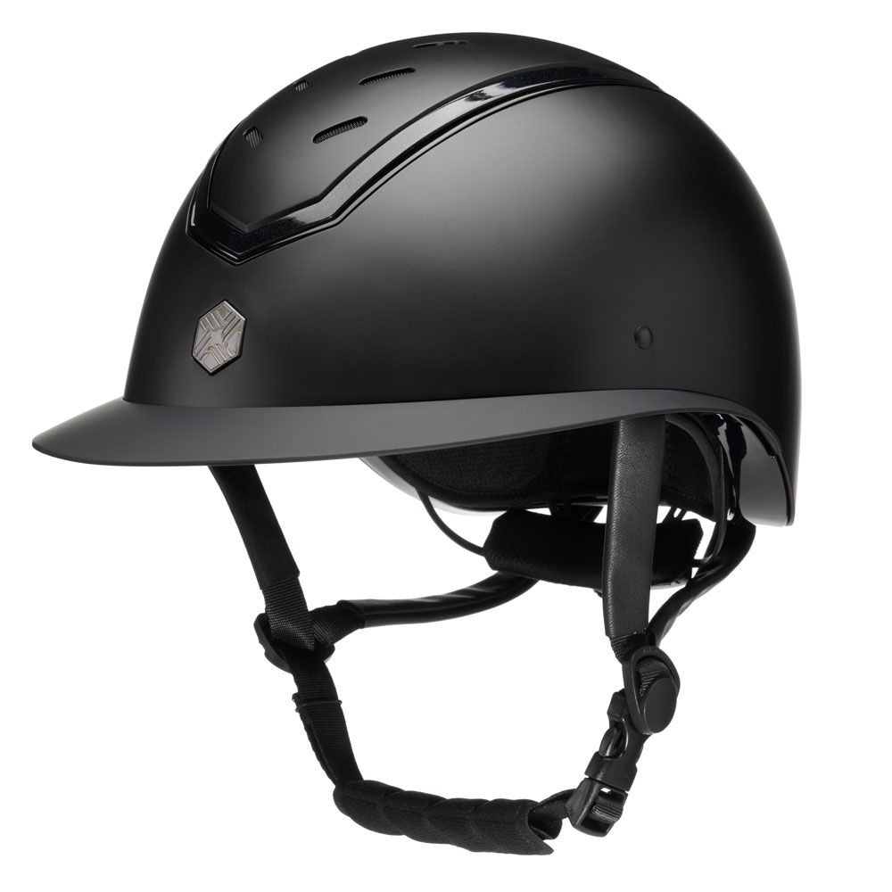 Charles Owen EQX Kylo Matt Wide Peak Riding Helmet - Childrens sizes