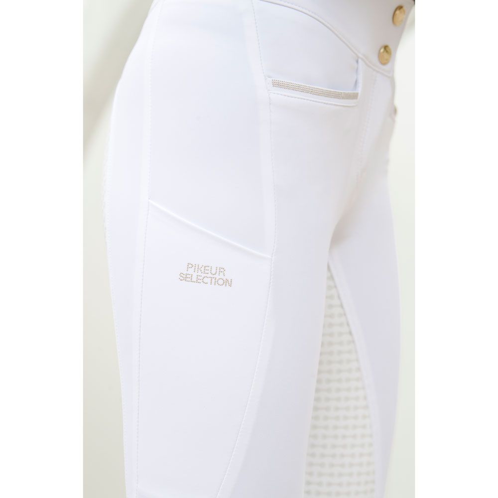 Pikeur Vally Riding Breeches - Grip Full Patches - Fabric 486