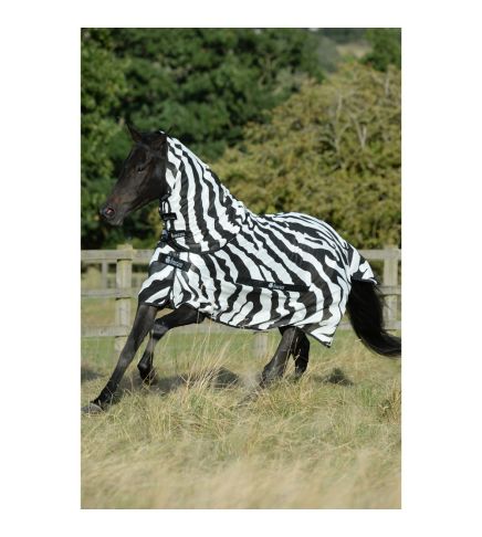 Bucas - Buzz-Off Zebra & Neck Rug - 524