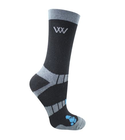 Woof Wear - Bamboo Waffle Short Riding Sock - WW0016