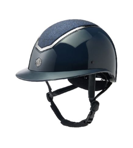 Charles Owen EQX Kylo Gloss MIPS Wide Peak Riding Helmet - Childrens sizes